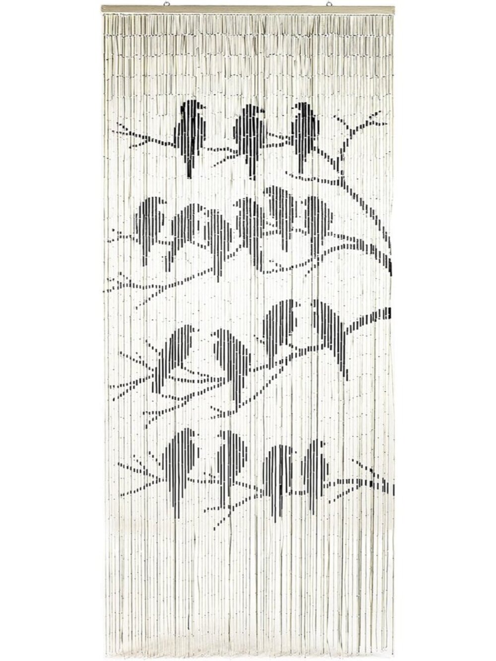 Birds Beaded Curtain for Doorway - Handmade Door Beads